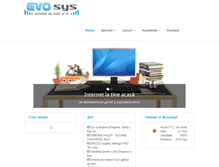 Tablet Screenshot of evosys.ro